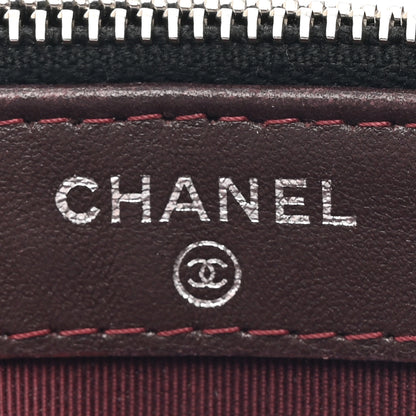 Chanel Lambskin Quilted Small Clutch With Chain Black 6 of 12