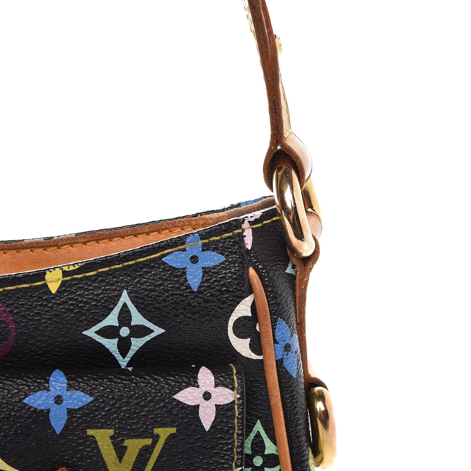 Louis Vuitton Monogram Multicolor Lodge PM Black 12 of 14