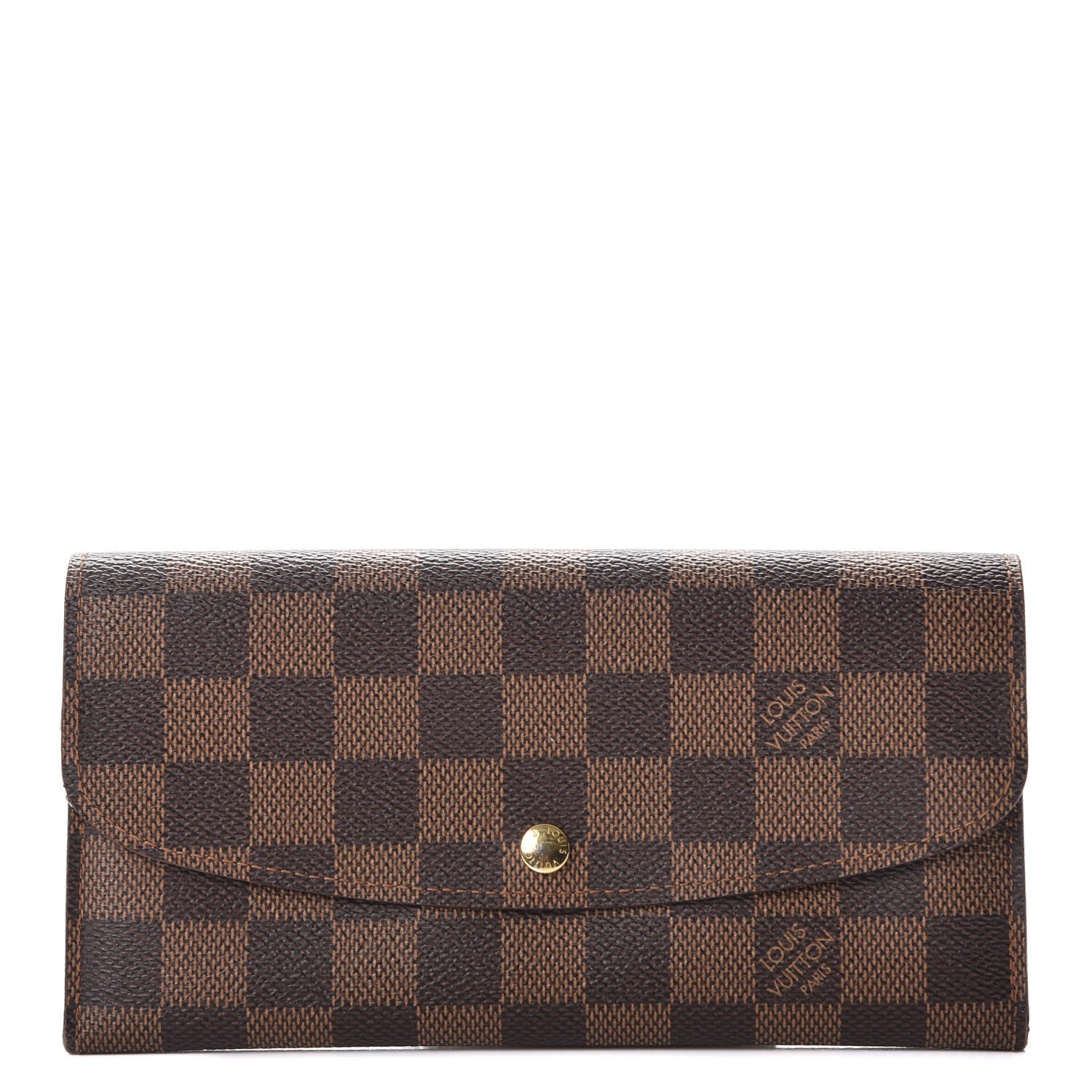 Louis Vuitton Damier Ebene Emilie Wallet 1 of 9