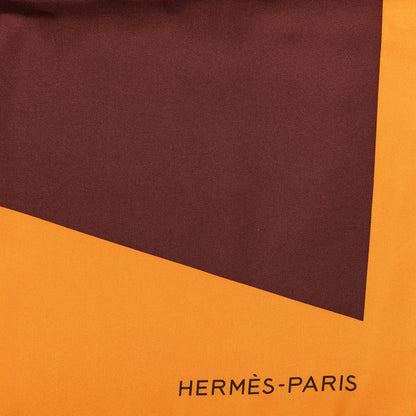 Hermes Silk La Serpentine De Pierre Scarf 90 2 of 5
