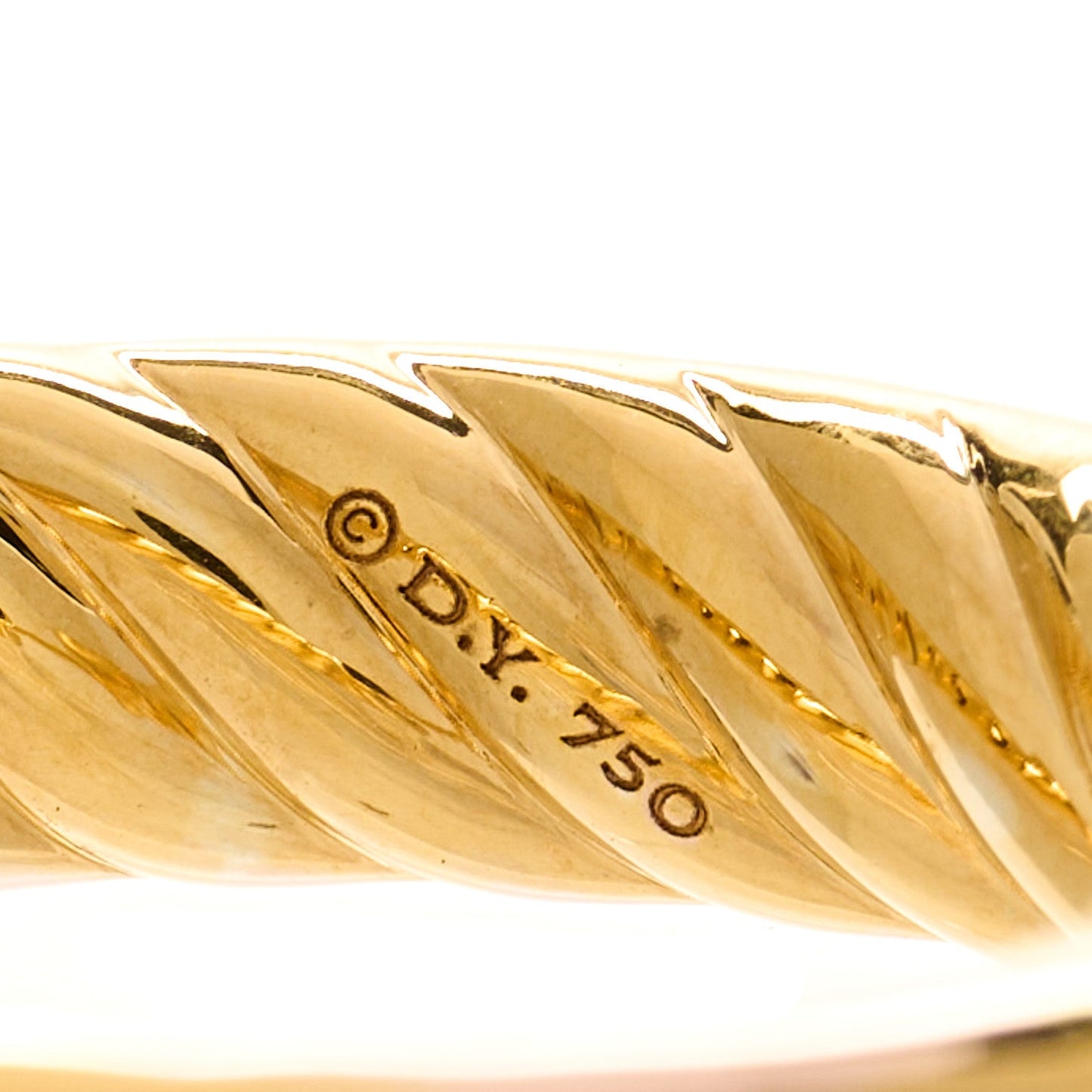18K Yellow Gold Mercer Hoop Earrings