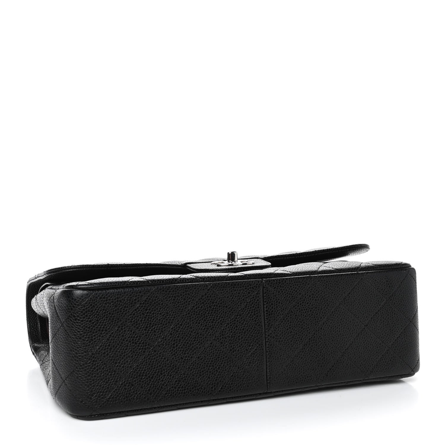 Chanel Caviar Quilted Jumbo Double Flap Black 3 of 4