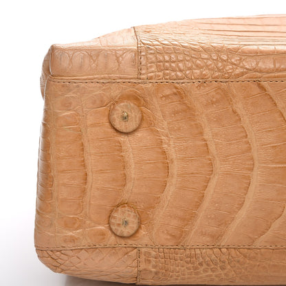 Nancy Gonzalez Crocodile Tote Beige 11 of 11