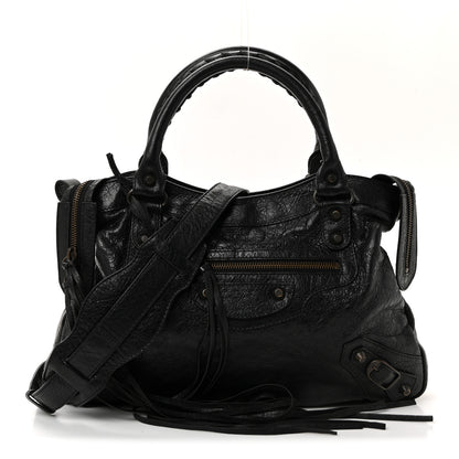 Balenciaga Agneau Classic Hardware Town Black 1 of 10