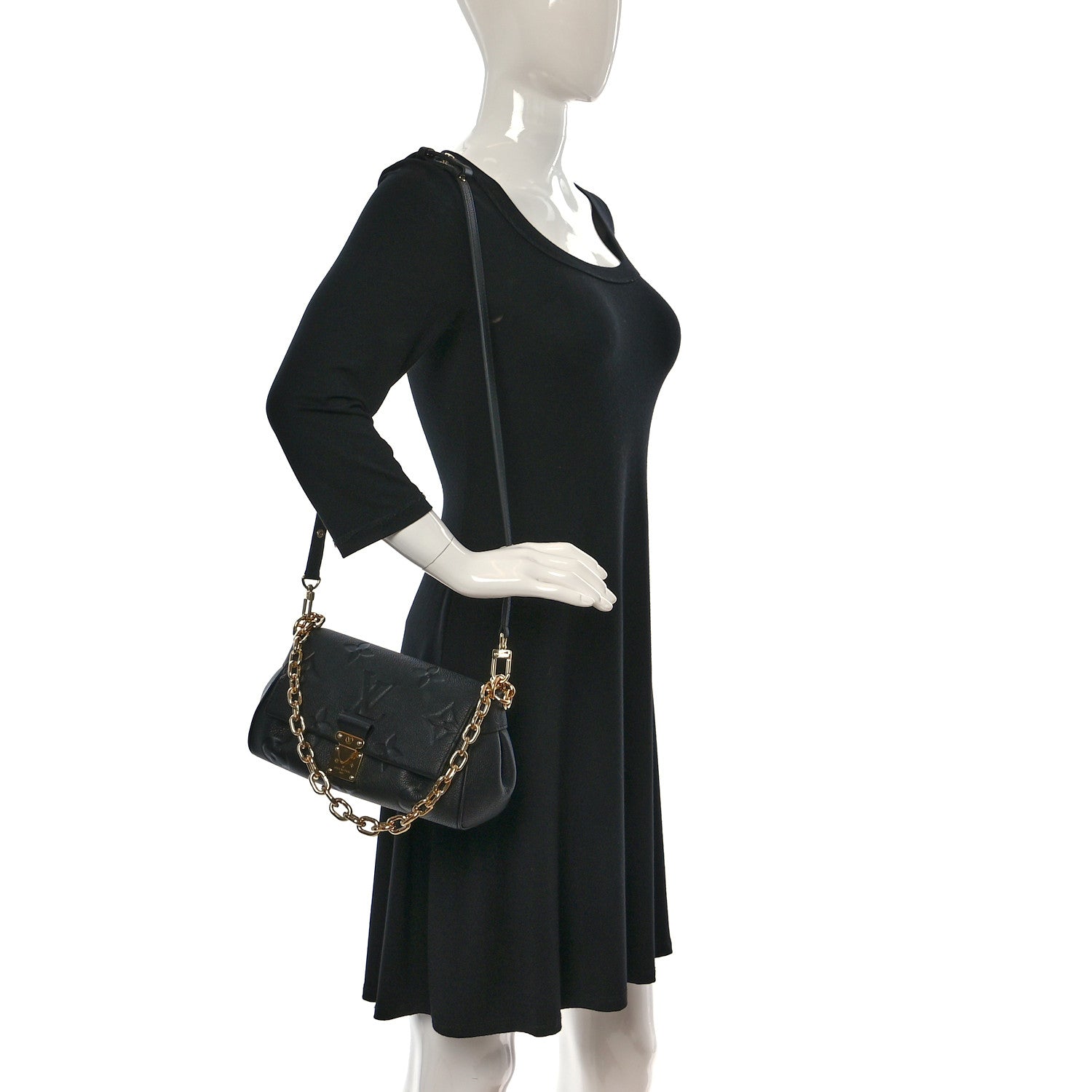Louis Vuitton Empreinte Monogram Giant Favorite Black 2 of 9