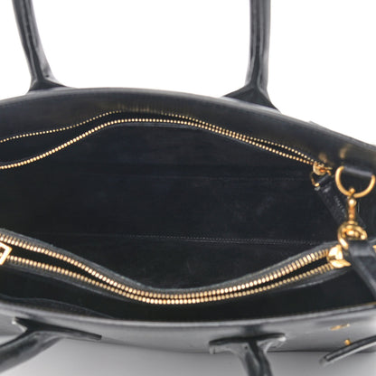 Saint Laurent Calfskin Small Sac De Jour Black 5 of 15