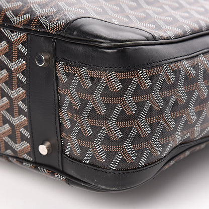Goyard Goyardine Ambassade MM Briefcase Black 13 of 14
