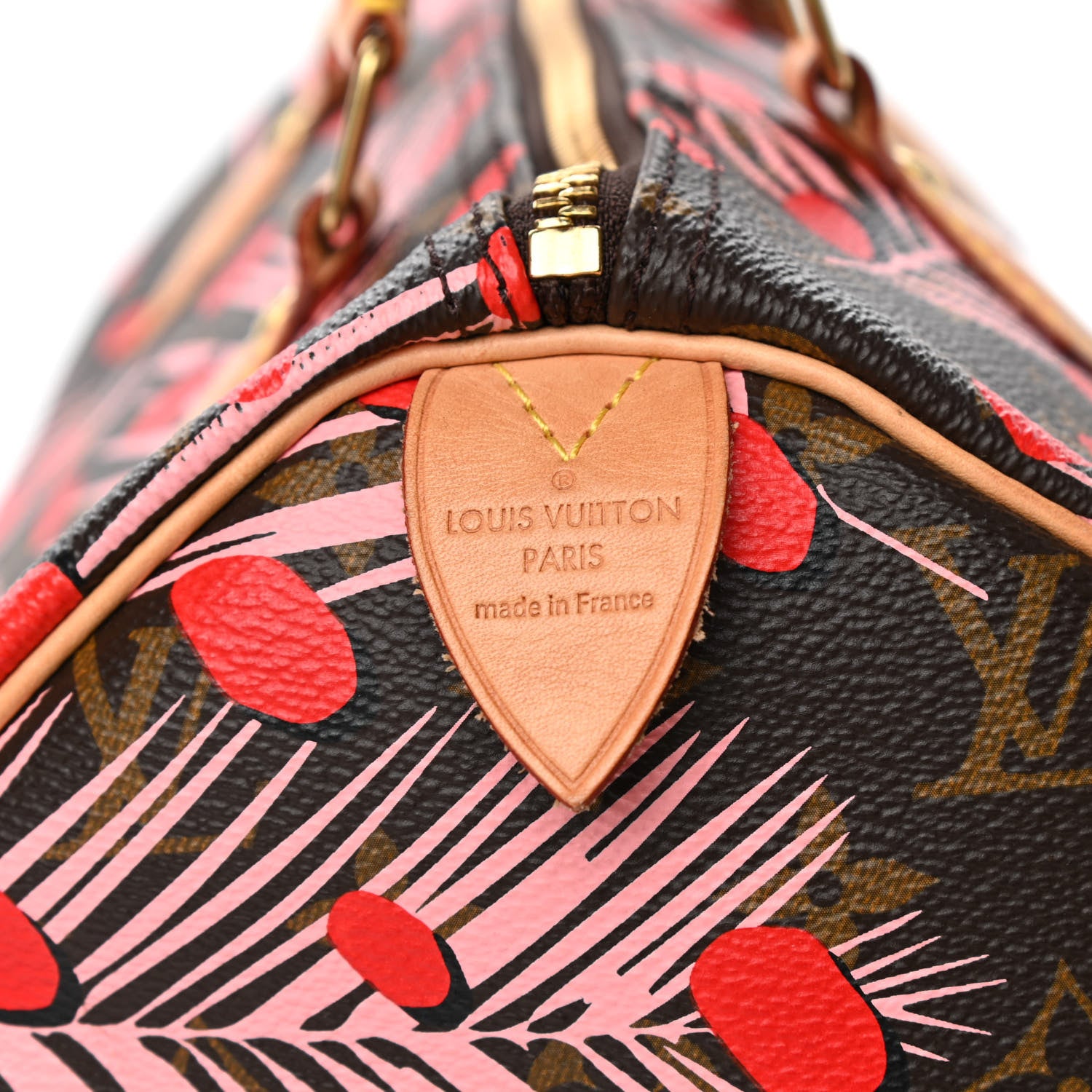 Louis Vuitton Monogram Jungle Dots Speedy 30 Sugar Pink Poppy 6 of 9