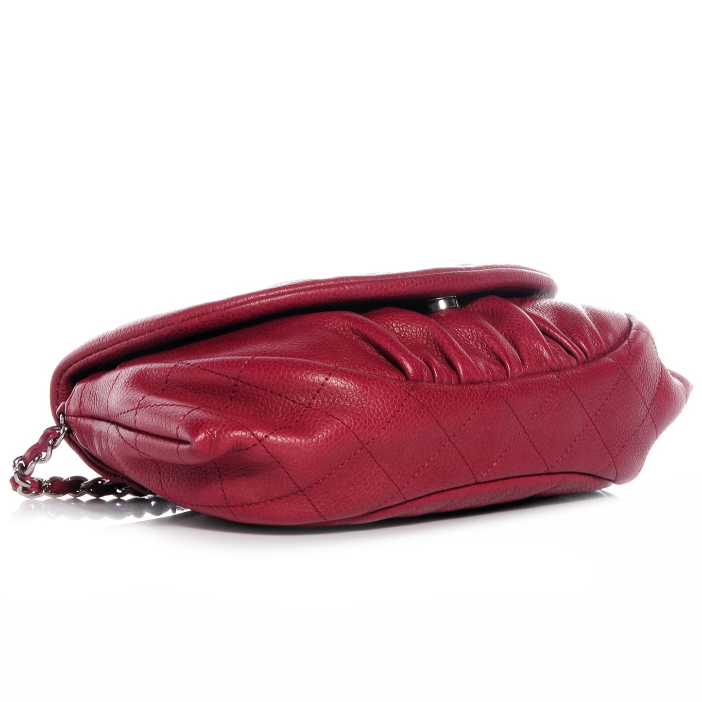Caviar Half Moon Wallet On Chain WOC Red