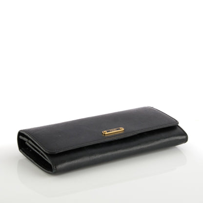 Fendi Vitello Elite Continental Wallet Black 4 of 7