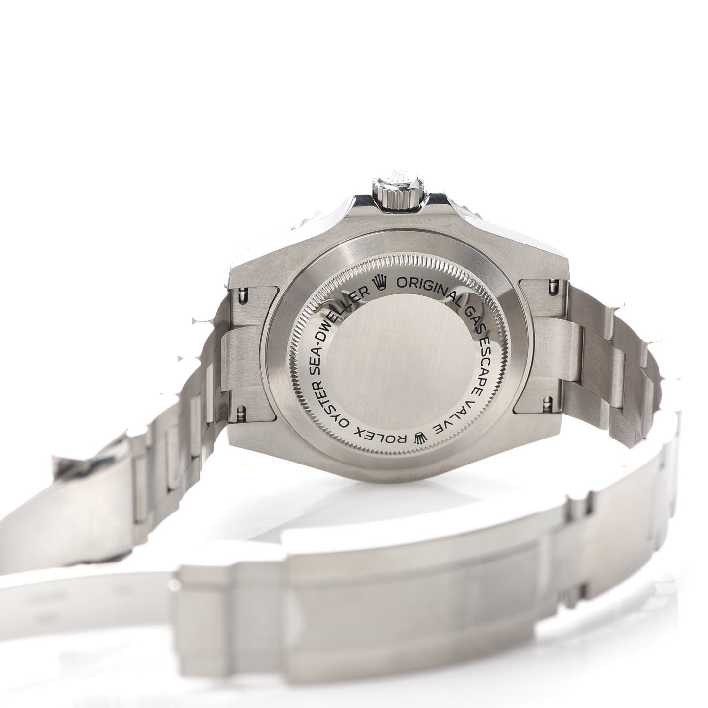 Stainless Steel 40mm Oyster Perpetual Date Sea-Dweller Watch Black 116600