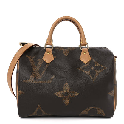 Louis Vuitton Reverse Monogram Giant Speedy Bandouliere 30 1 of 14