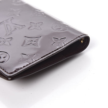 Louis Vuitton Vernis Small Ring Agenda Cover Amarante 7 of 9