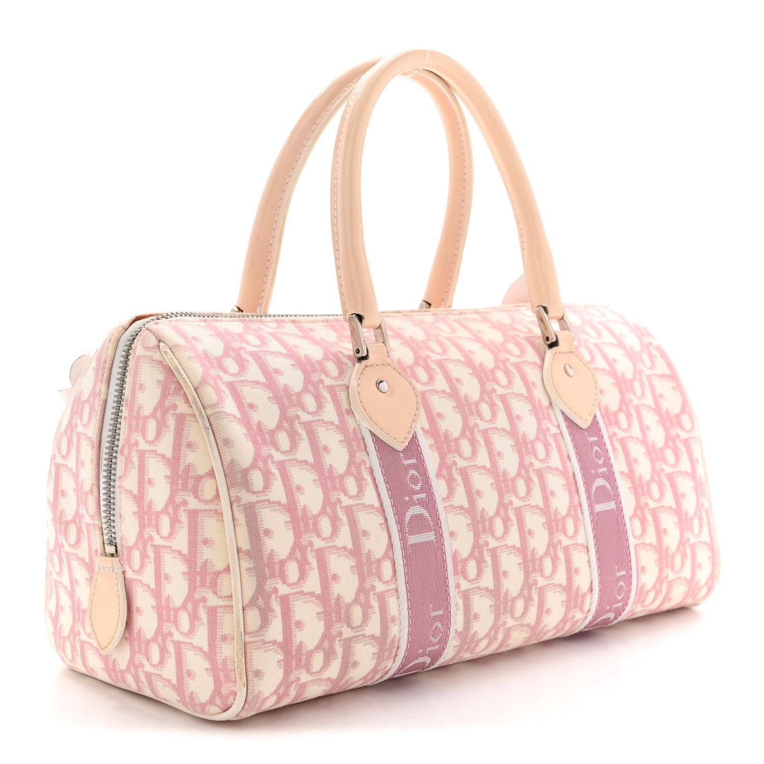 Christian Dior Monogram Girly Boston Pink Pink 4 of 15