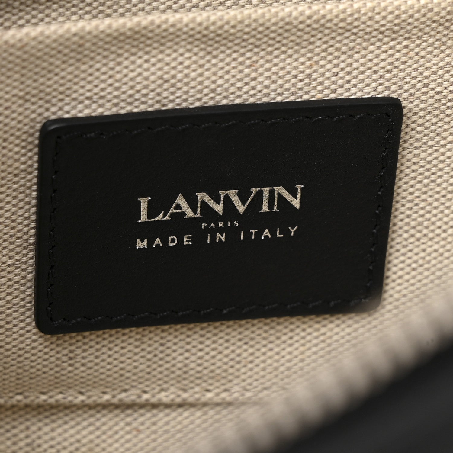 Lanvin Smooth Calfskin Cooler Bag Black 10 of 25