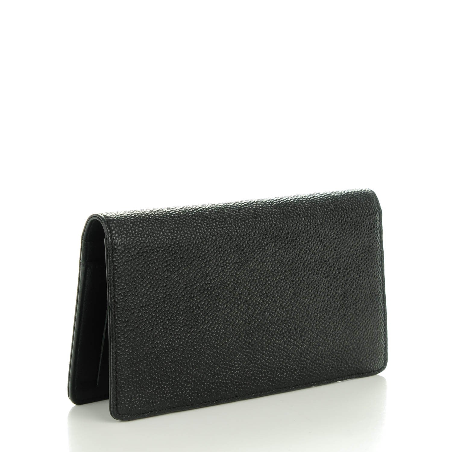Chanel Caviar Timeless CC Yen Wallet Black 3 of 8