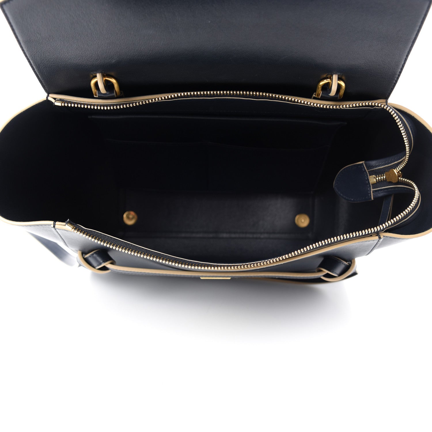 Celine Palmelato Calfskin Mini Belt Bag Navy 5 of 12