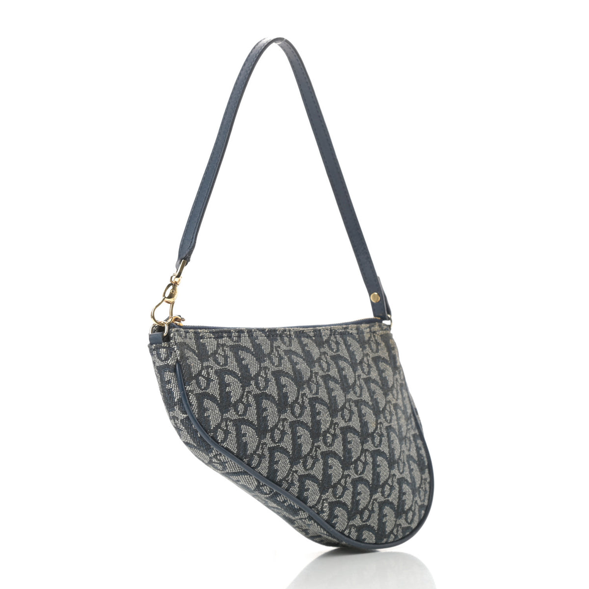 Monogram Mini Saddle Pochette Navy