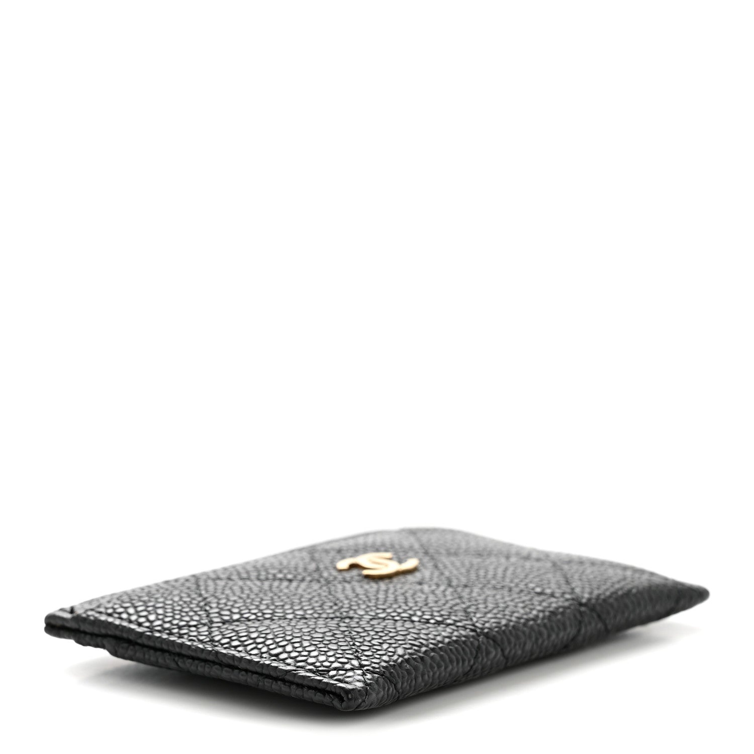 Chanel Caviar Quilted Card Holder Black 4 of 10