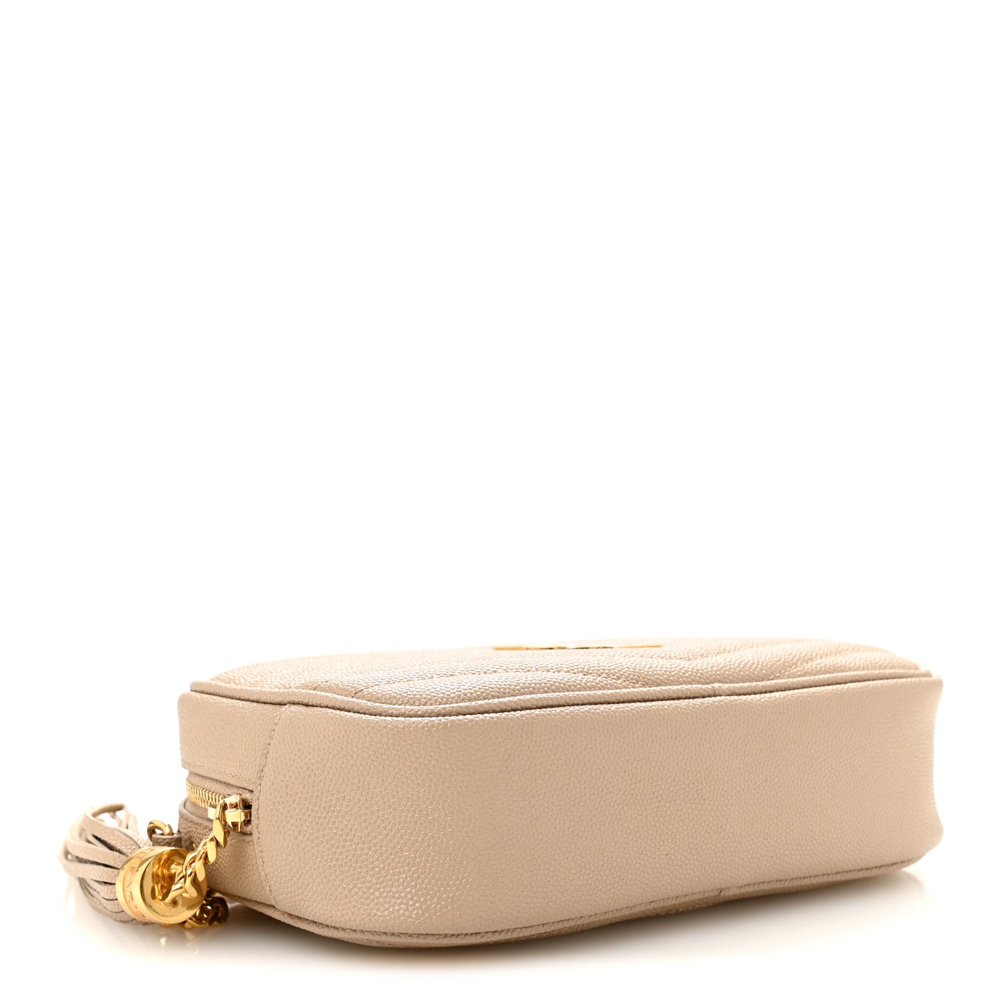 Monogram Multicolor Business Card Holder White Litchi