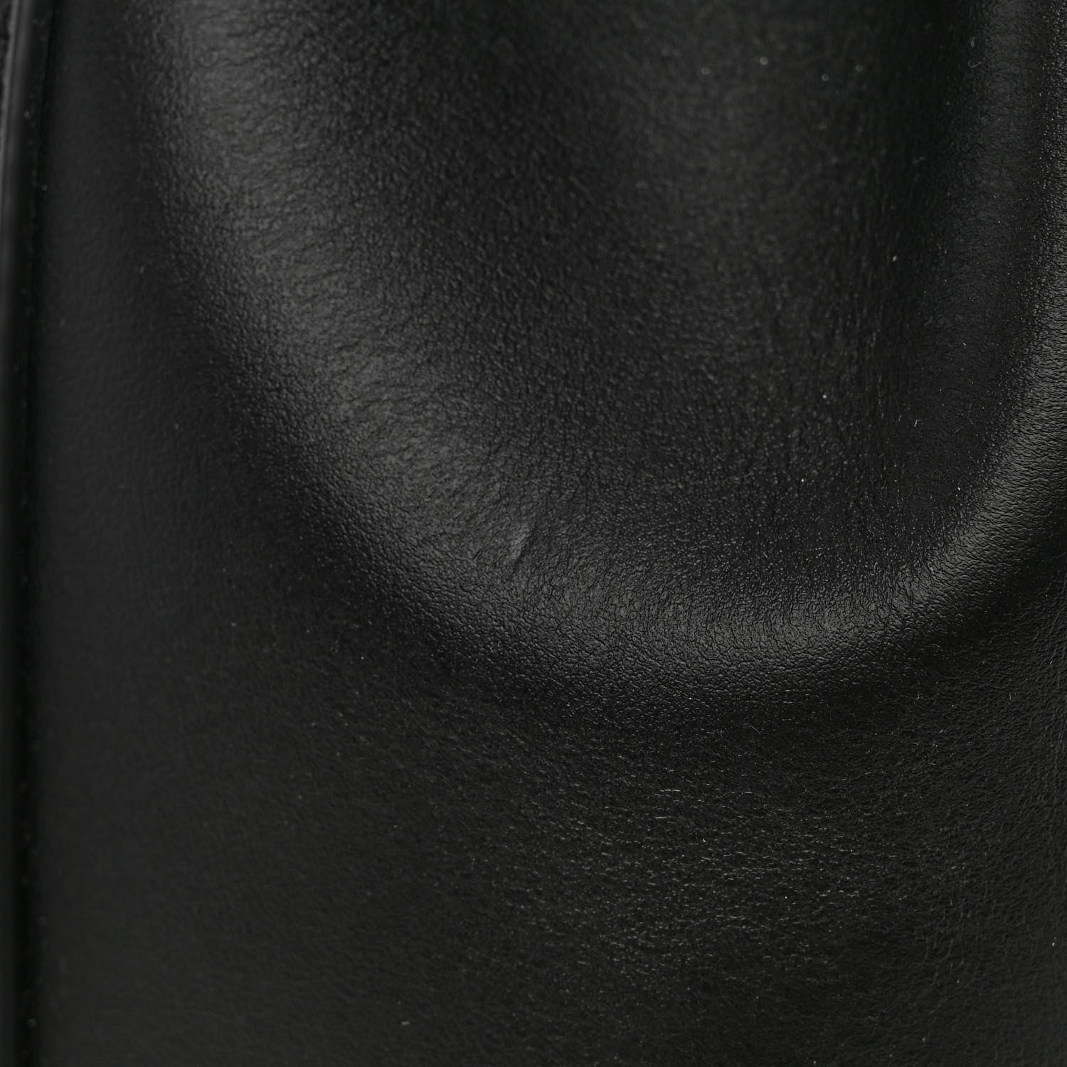 Jimmy Choo Smooth Shiny Calfskin Bon Bon Bucket Bag Black 10 of 10