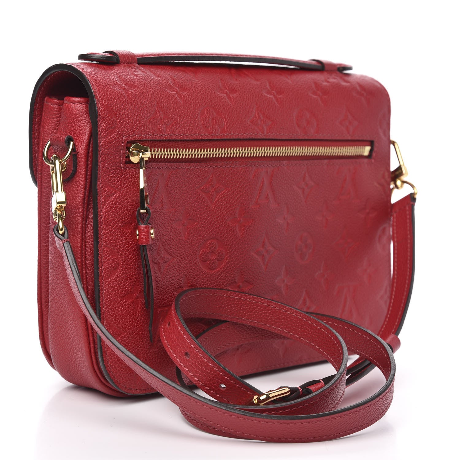 Louis Vuitton Empreinte Pochette Metis Scarlet 3 of 13