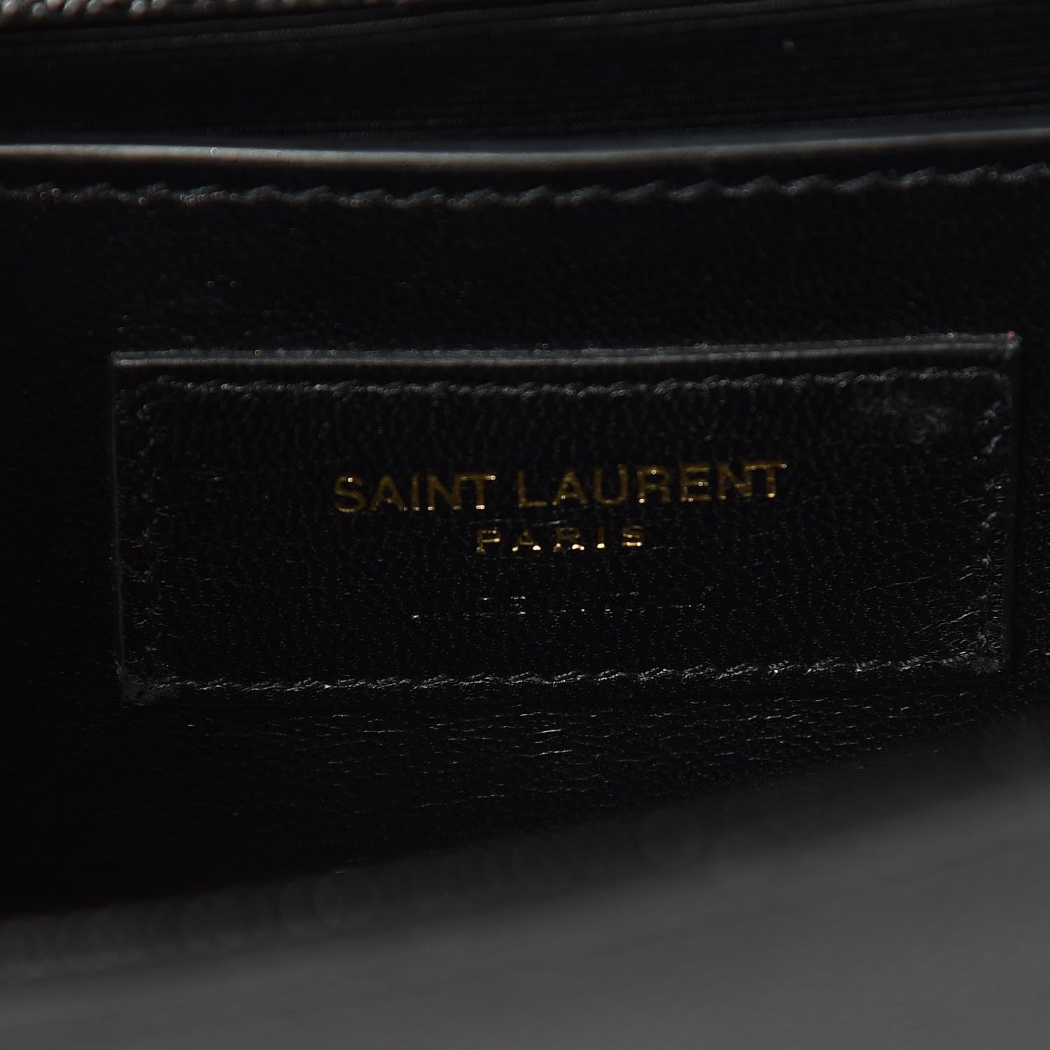 Saint Laurent Grain De Poudre Small Monogram Kate Satchel Black 7 of 13