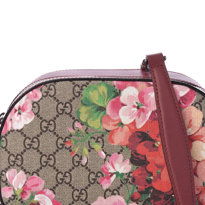 Gucci GG Supreme Monogram Blooms Mini Chain Shoulder Bag Beige Multicolor Dry Rose 8 of 11