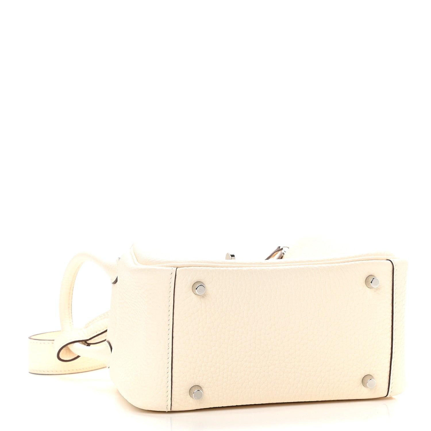 Hermes Taurillon Clemence Mini Lindy 20 Nata 3 of 7
