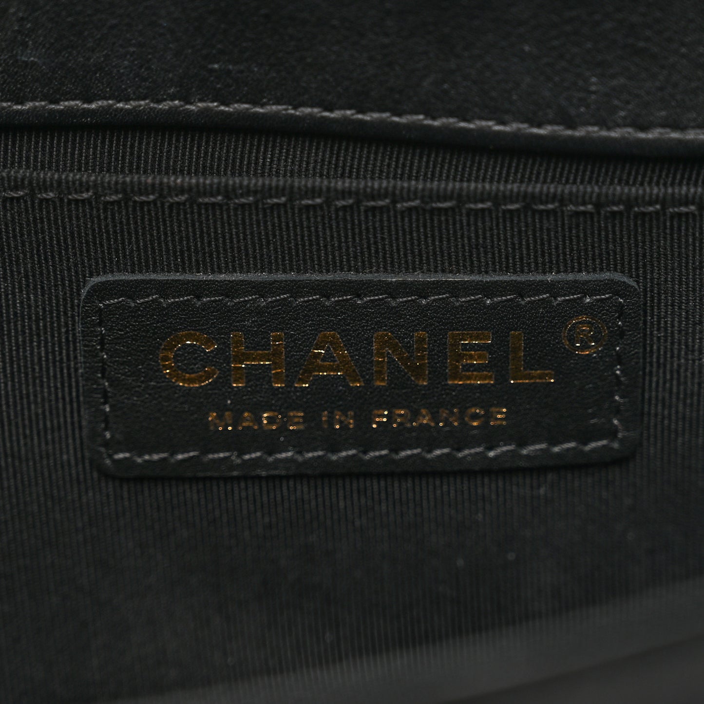 Velvet Quilted Small Boy Flap Black