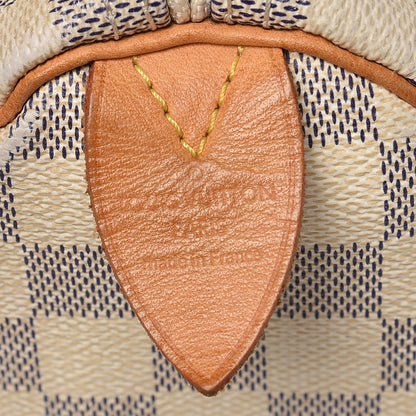 Louis Vuitton Damier Azur Speedy 30 6 of 16