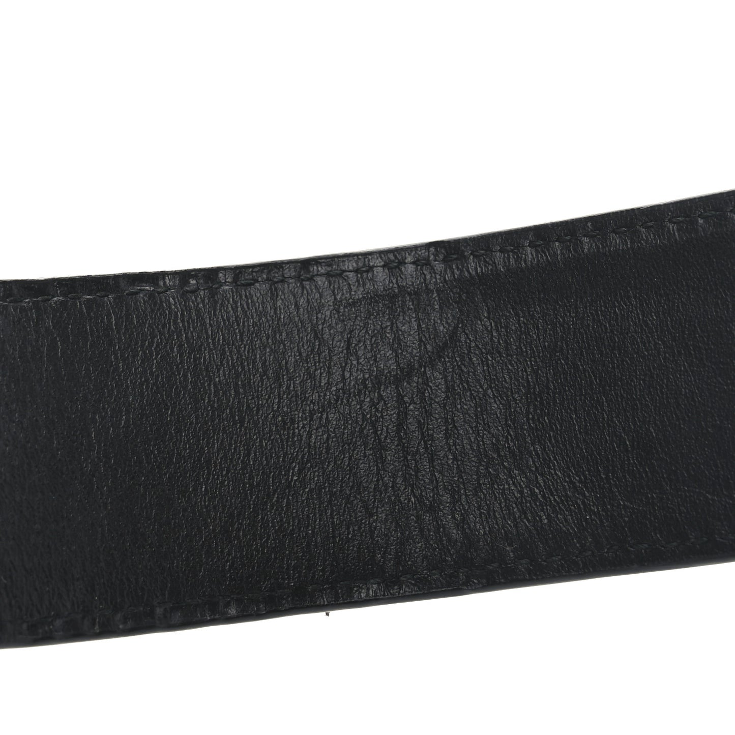 Nappa Intrecciato Belt M Black