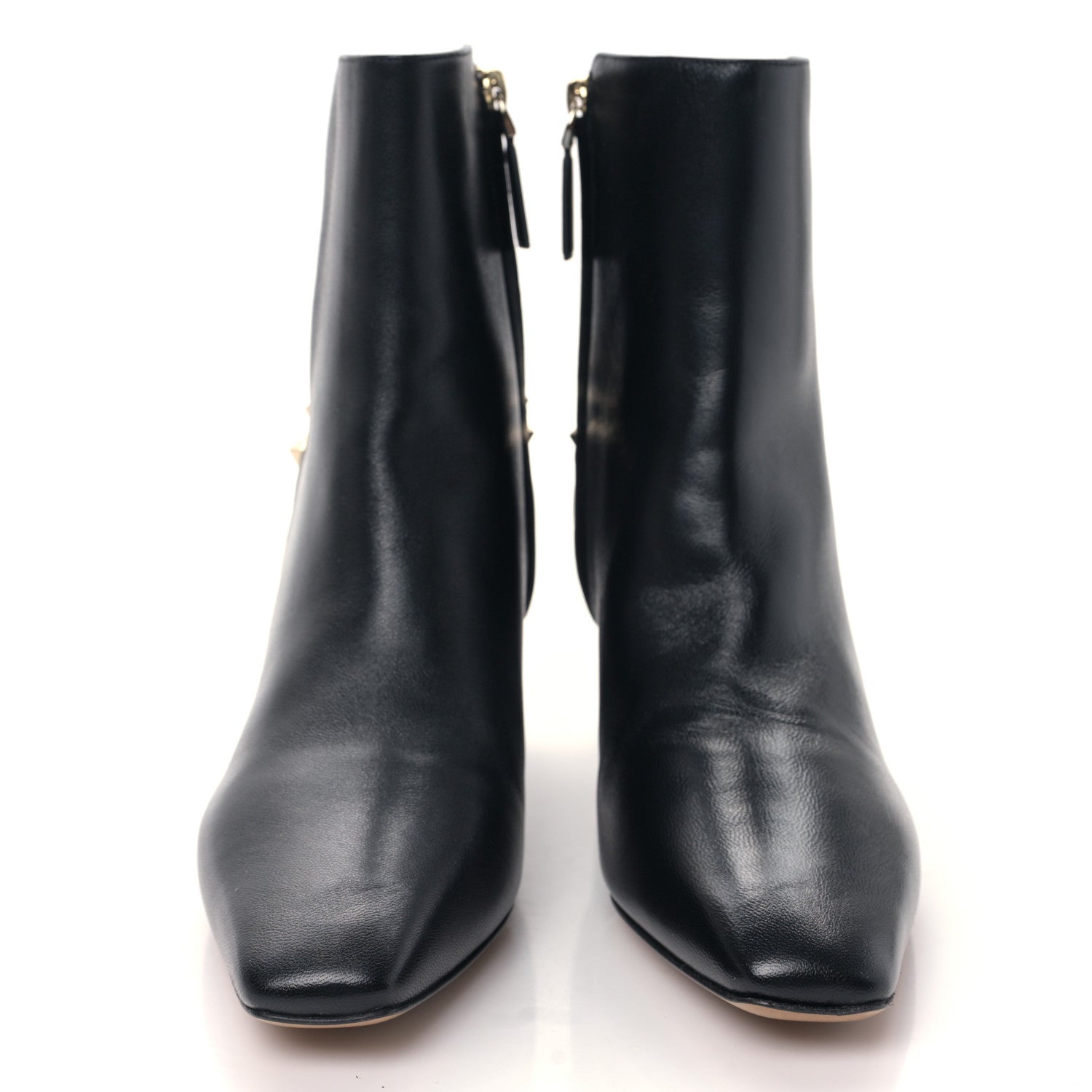 Valentino Garavani Nappa Rockstud 40mm Ankle Boots 37 Black 2 of 8