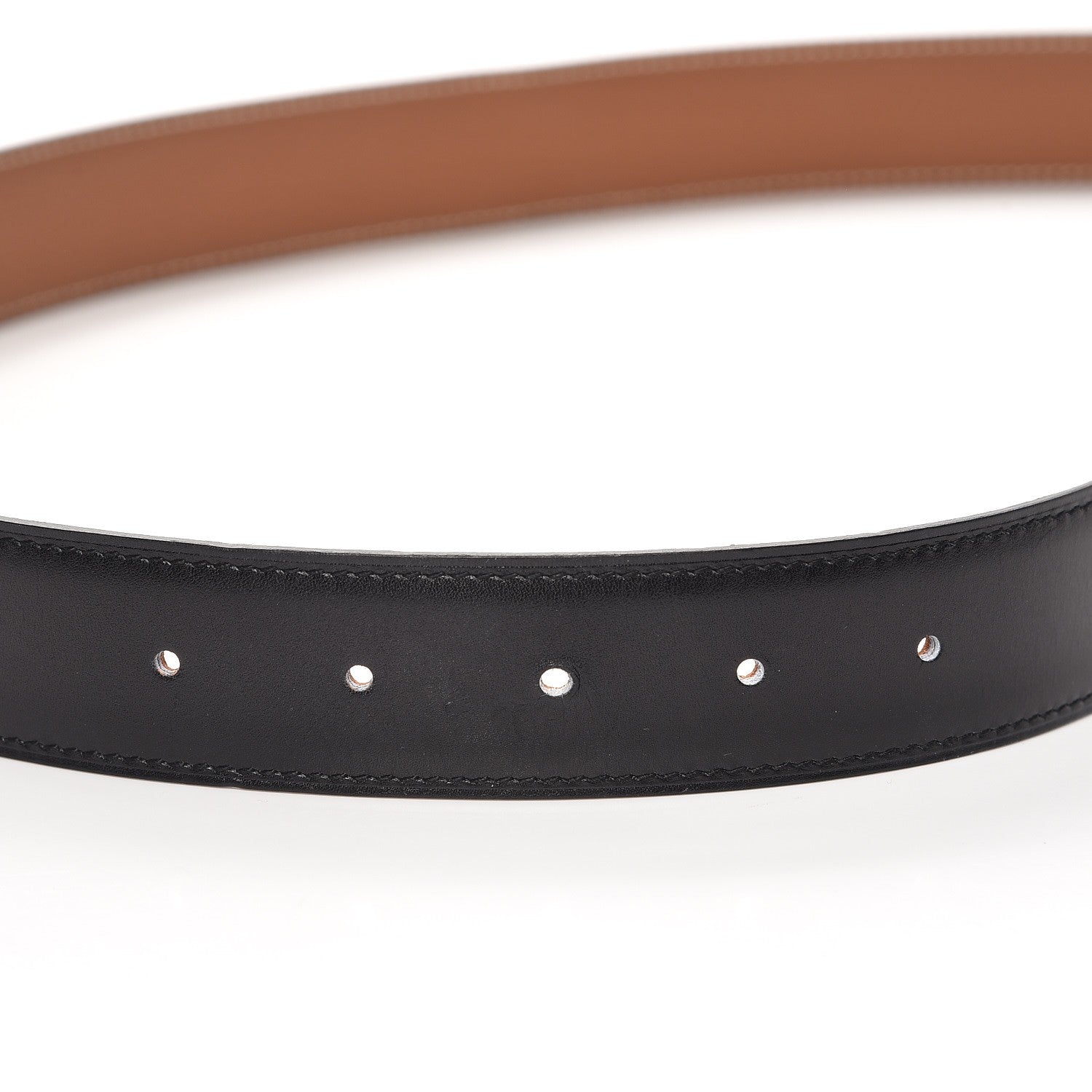 Hermes Box Togo 32mm H Belt 90 Black Gold 6 of 10
