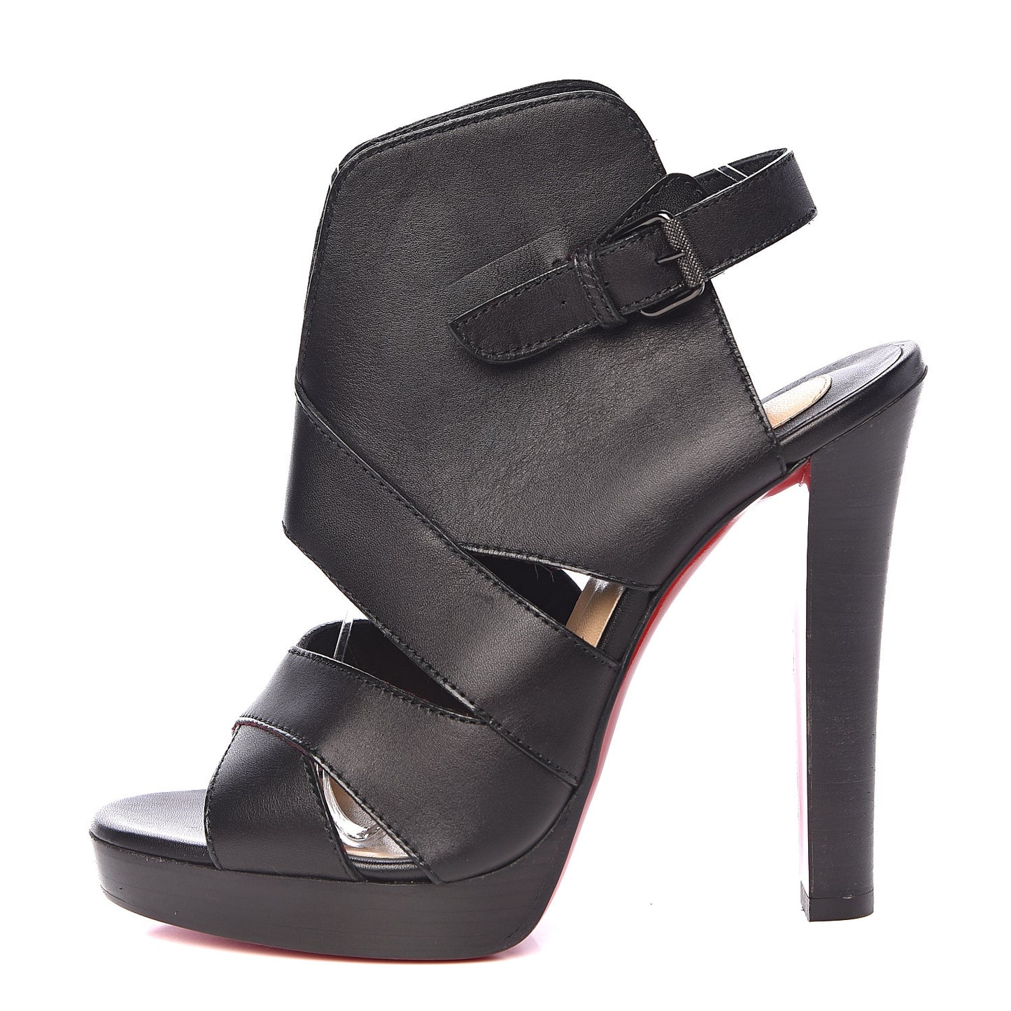 Calfskin Apron Lili 120 Pumps 39 Black
