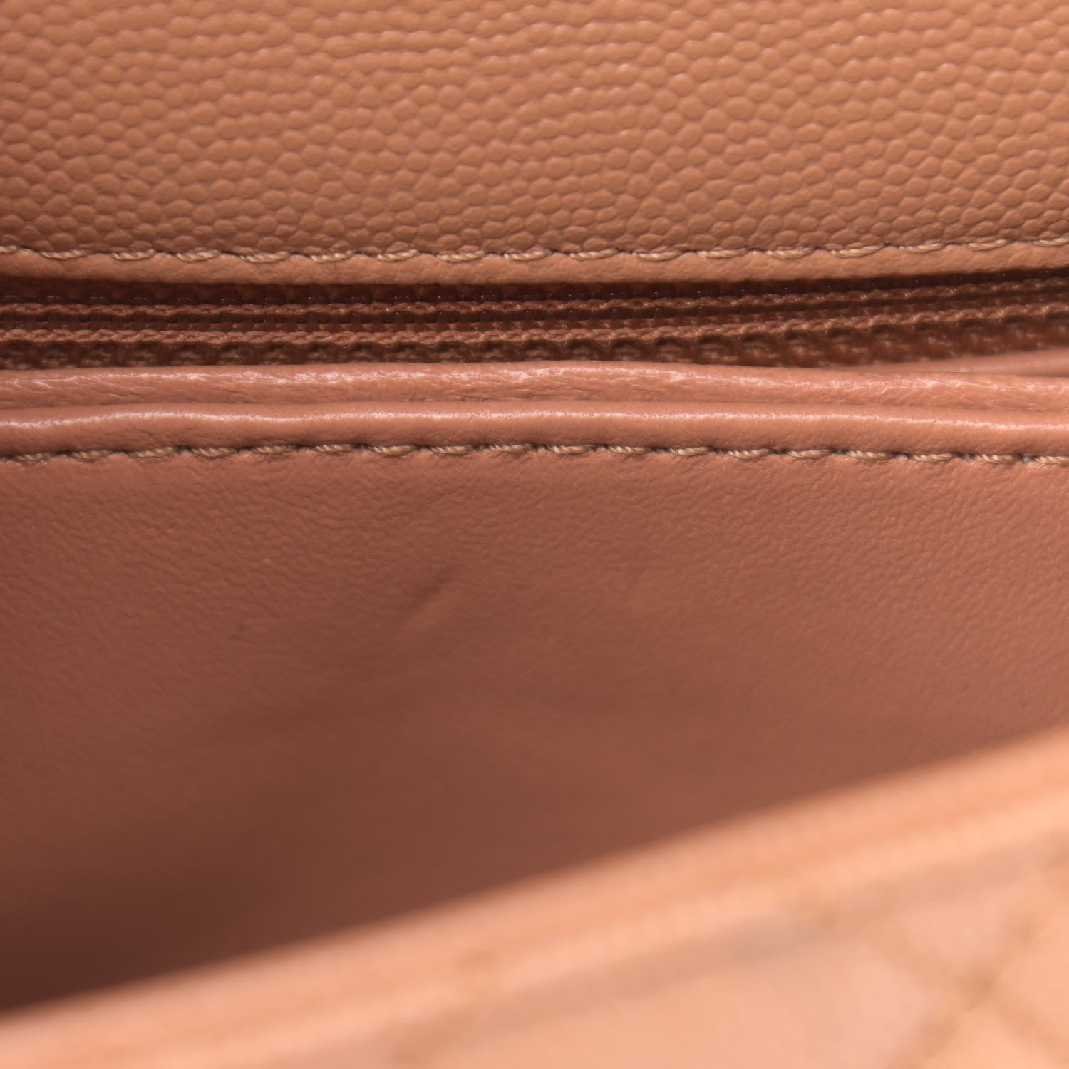 Chanel Caviar Quilted Extra Mini Coco Handle Flap Brown 10 of 10