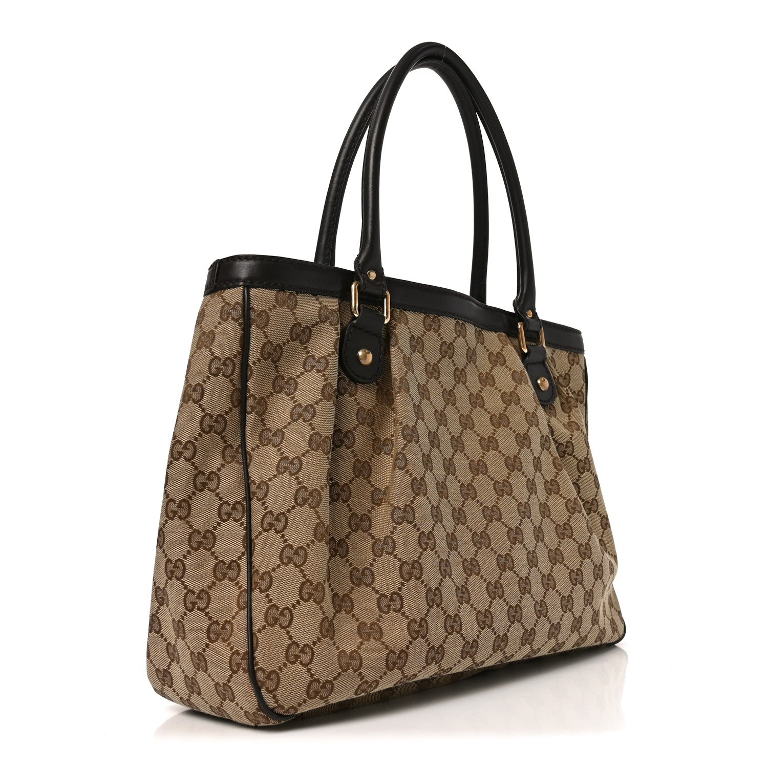 Gucci Monogram Medium Sukey Tote Dark Brown 3 of 11