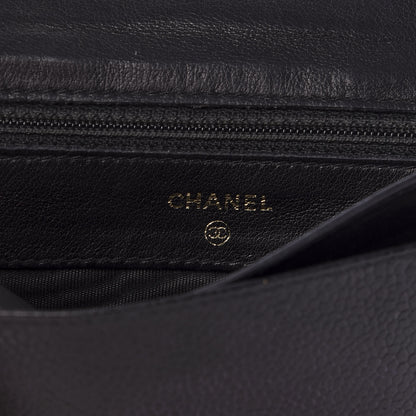 Chanel Caviar Timeless CC Flap Wallet Black 5 of 8