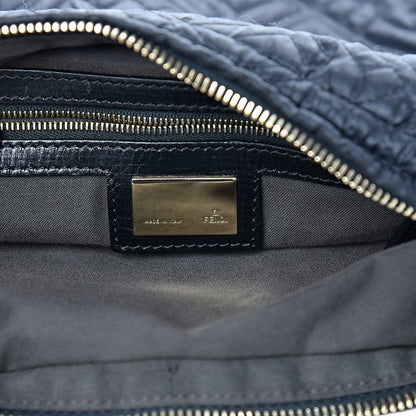 Fendi Nylon FF Embroidered Chef Hobo Black 6 of 15