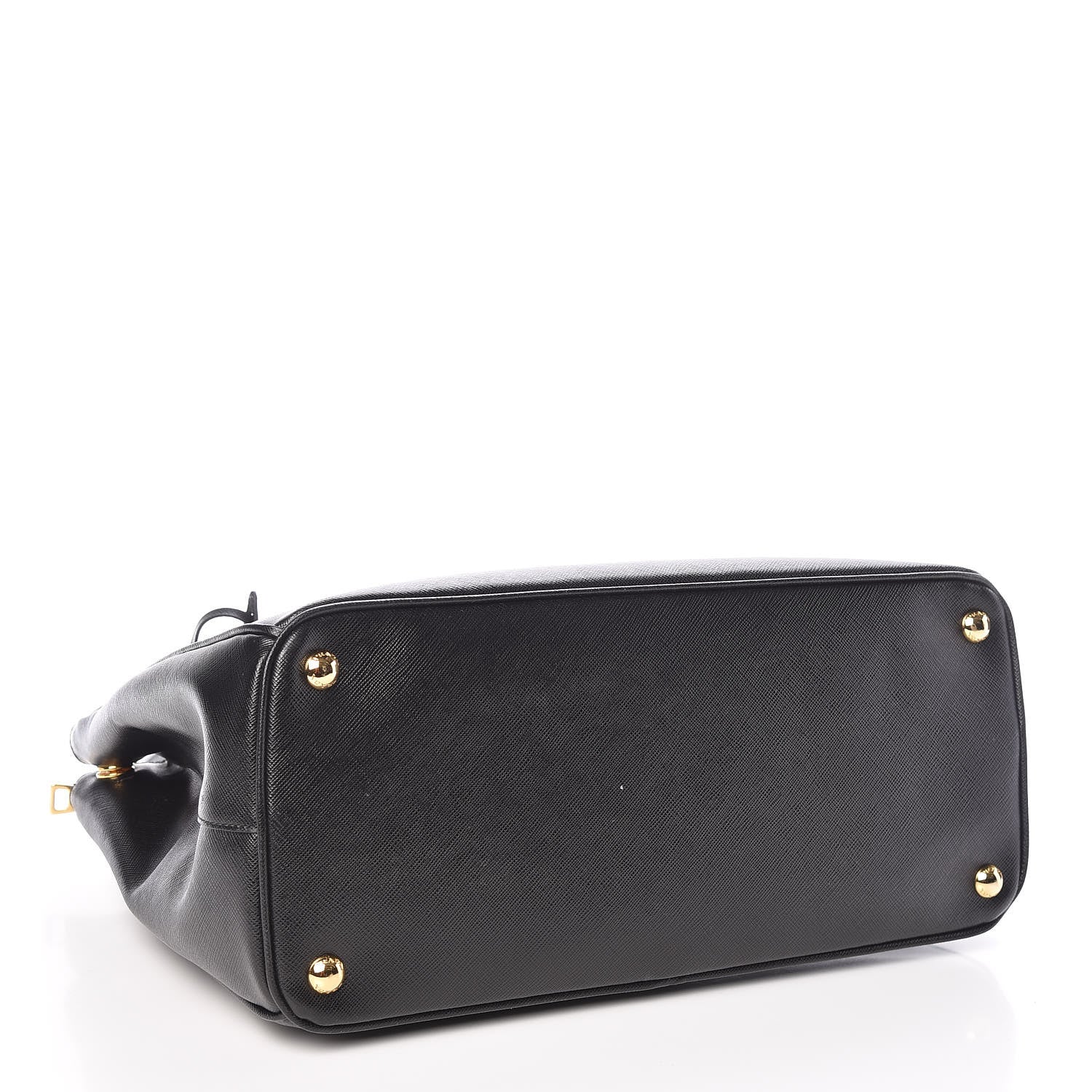 Prada Saffiano Medium Galleria Double Zip Tote Black 4 of 9