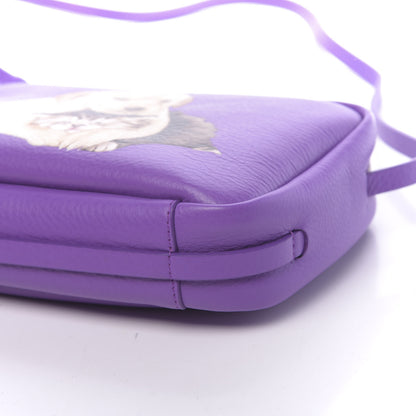 Balenciaga Calfskin Puppy and Kitten Everyday S Camera Bag Purple 10 of 10