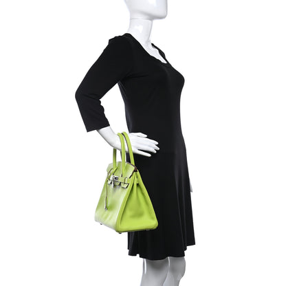 Hermes Epsom Candy Birkin 30 Kiwi Lichen 2 of 15
