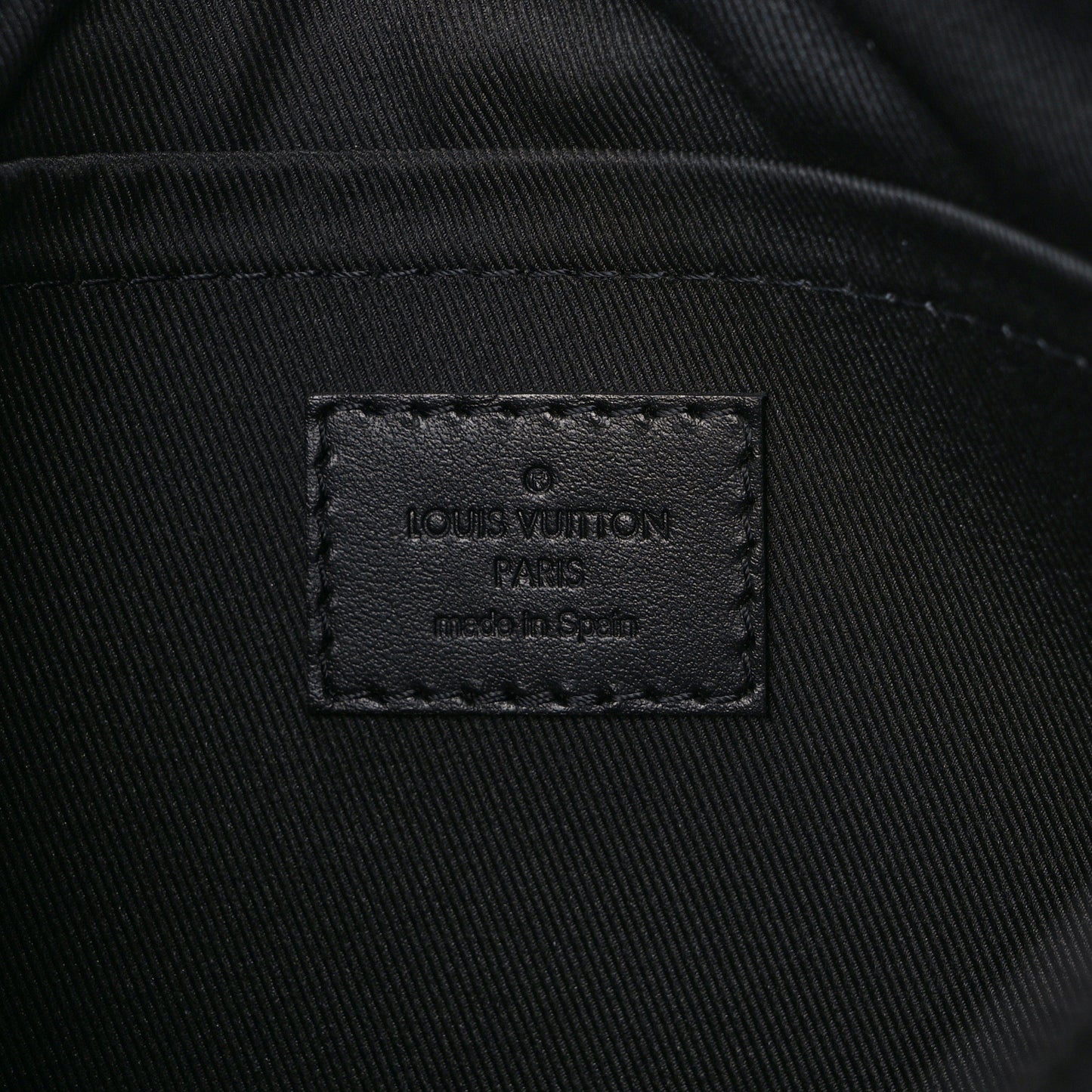 Monogram Macassar Pochette To-Go Black