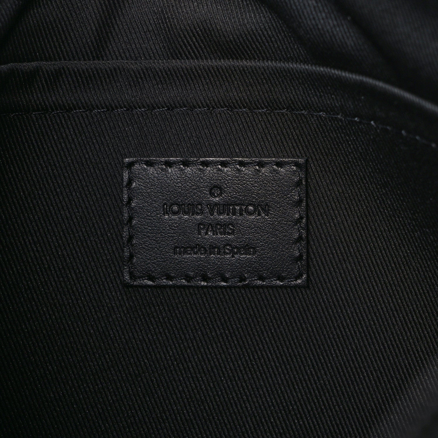 Louis Vuitton Monogram Macassar Pochette To-Go Black 6 of 6