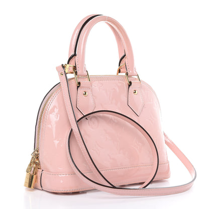 Louis Vuitton Vernis Alma BB Rose Ballerine 3 of 20