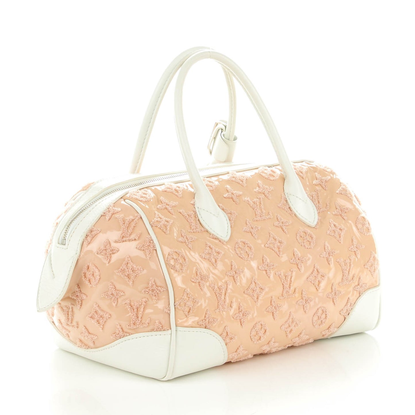 Monogram Bouclettes Speedy Round Rose