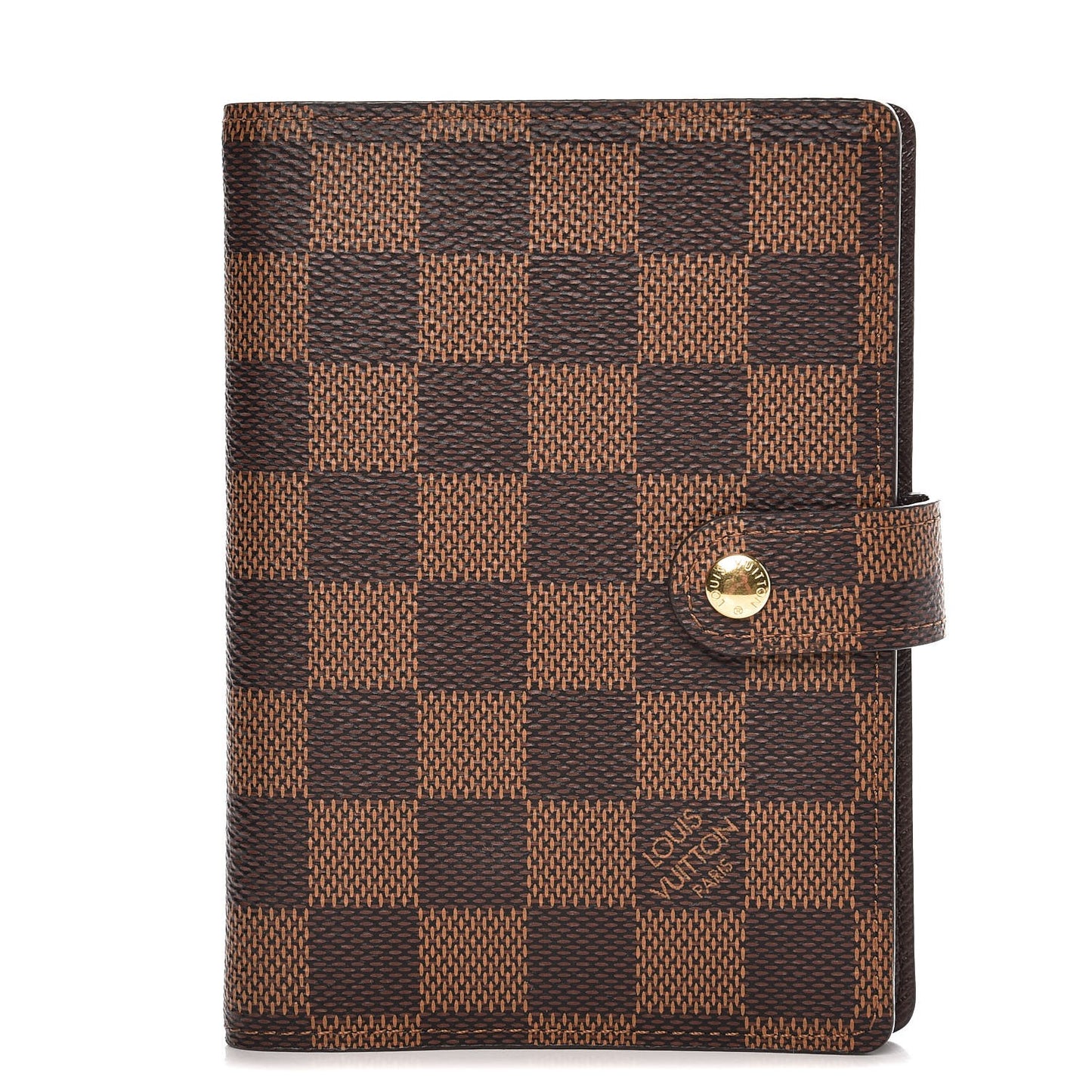 Damier Ebene Small Ring Agenda Cover