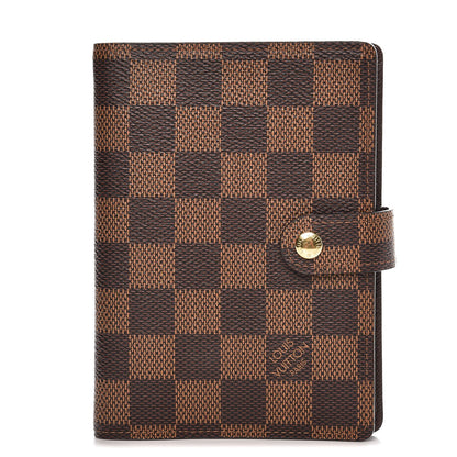 Louis Vuitton Damier Ebene Small Ring Agenda Cover 1 of 6