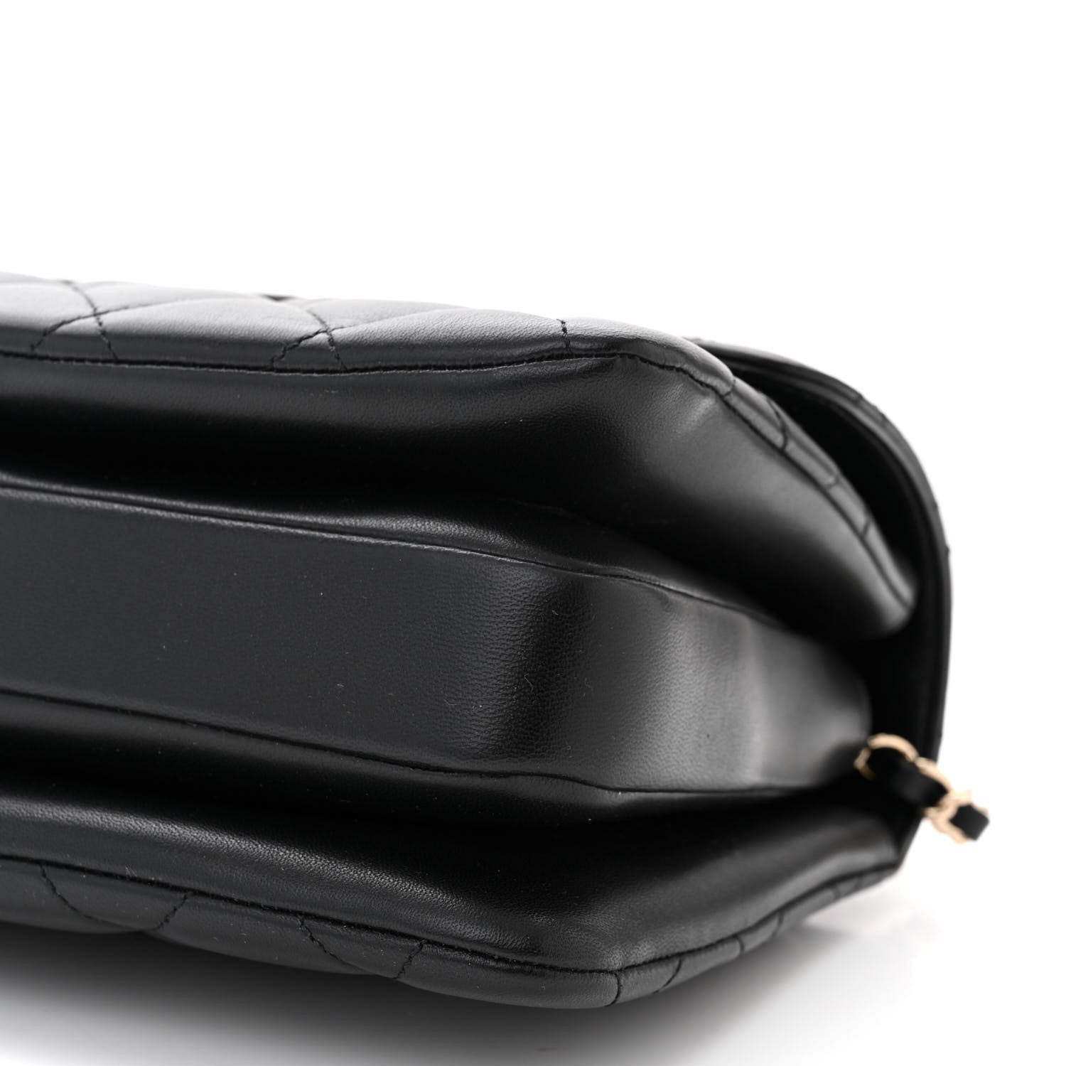 Chanel Lambskin Quilted Small Trendy CC Dual Handle Flap Bag Black 10 of 11