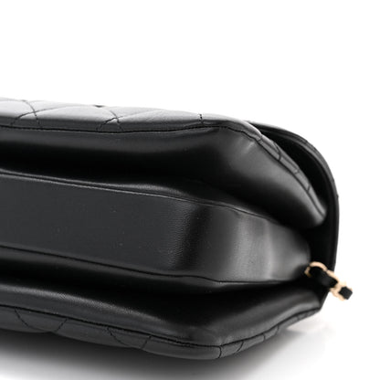Chanel Lambskin Quilted Small Trendy CC Dual Handle Flap Bag Black 10 of 11